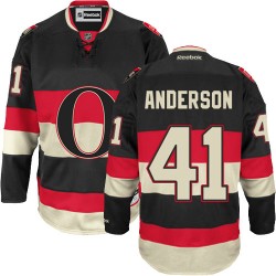 Craig Anderson Ottawa Senators Reebok Premier Black New Third Jersey