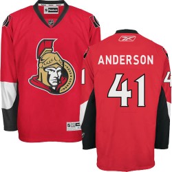 Craig Anderson Ottawa Senators Reebok Premier Red Home Jersey