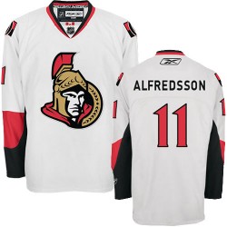 Daniel Alfredsson Ottawa Senators Reebok Premier White Away Jersey