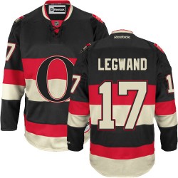 David Legwand Ottawa Senators Reebok Authentic Black New Third Jersey