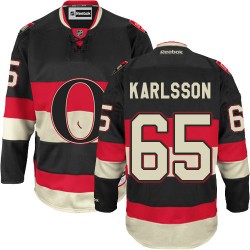 Erik Karlsson Ottawa Senators Reebok Authentic Black New Third Jersey