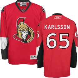 Erik Karlsson Ottawa Senators Reebok Authentic Red Home Jersey