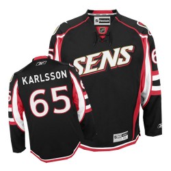 Erik Karlsson Ottawa Senators Reebok Premier Black Third Jersey