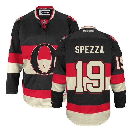 حلويات الشويطر Ottawa Senators #19 Jason Spezza Black Third Jersey حلويات الشويطر