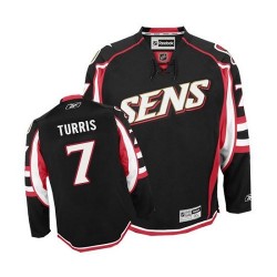 Kyle Turris Ottawa Senators Reebok Authentic Black Third Jersey