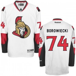 Mark Borowiecki Ottawa Senators Reebok Premier White Away Jersey