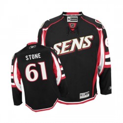 Mark Stone Ottawa Senators Reebok Authentic Black Third Jersey