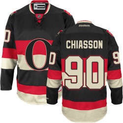 Alex Chiasson Ottawa Senators Reebok Authentic Black New Third Jersey