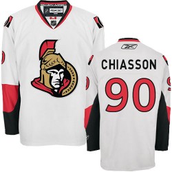 Alex Chiasson Ottawa Senators Reebok Authentic White Away Jersey