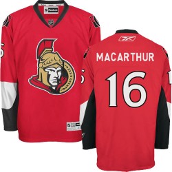 Clarke MacArthur Ottawa Senators Reebok Authentic Red Home Jersey