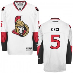 Cody Ceci Ottawa Senators Reebok Premier White Away Jersey