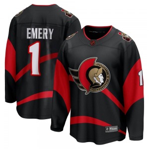 Ray Emery Ottawa Senators Fanatics Branded Breakaway Black Special Edition 2.0 Jersey