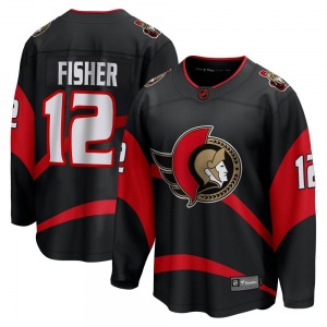 Mike Fisher Ottawa Senators Fanatics Branded Breakaway Black Special Edition 2.0 Jersey