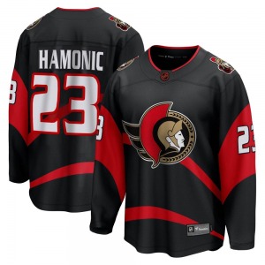 Travis Hamonic Ottawa Senators Fanatics Branded Breakaway Black Special Edition 2.0 Jersey