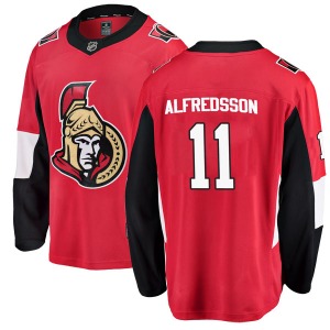 Youth Daniel Alfredsson Ottawa Senators Fanatics Branded Breakaway Red Home Jersey