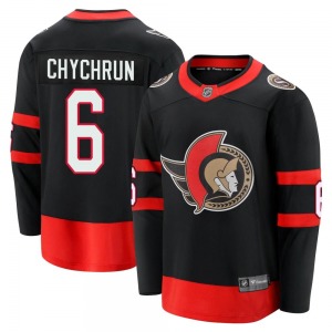 Jakob Chychrun Ottawa Senators Fanatics Branded Premier Black Breakaway 2020/21 Home Jersey