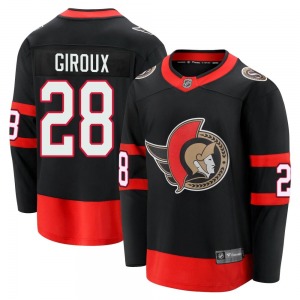 Claude Giroux Ottawa Senators Fanatics Branded Premier Black Breakaway 2020/21 Home Jersey