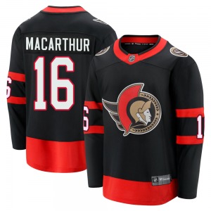 Clarke MacArthur Ottawa Senators Fanatics Branded Premier Black Breakaway 2020/21 Home Jersey