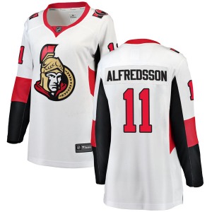 Women's Daniel Alfredsson Ottawa Senators Fanatics Branded Breakaway White Away Jersey