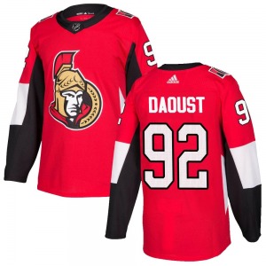 Youth Philippe Daoust Ottawa Senators Adidas Authentic Red Home Jersey