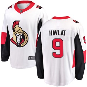 Youth Martin Havlat Ottawa Senators Fanatics Branded Breakaway White Away Jersey