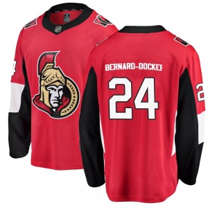 Jacob Bernard-Docker Ottawa Senators Fanatics Branded Breakaway Red Home Jersey