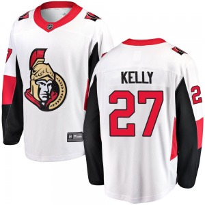 Parker Kelly Ottawa Senators Fanatics Branded Breakaway White Away Jersey