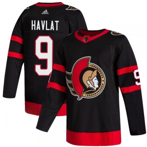 Martin Havlat Ottawa Senators Adidas Authentic Black 2020/21 Home Jersey