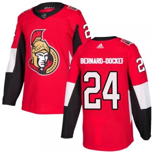 Jacob Bernard-Docker Ottawa Senators Adidas Authentic Red Home Jersey