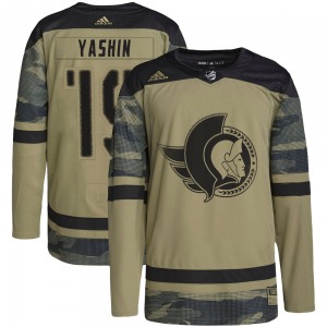 Alexei Yashin Ottawa Senators Adidas Authentic Camo Military Appreciation Practice Jersey