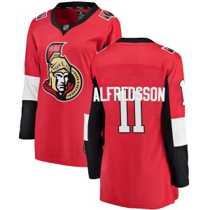 Women's Daniel Alfredsson Ottawa Senators Fanatics Branded Breakaway Red Home Jersey
