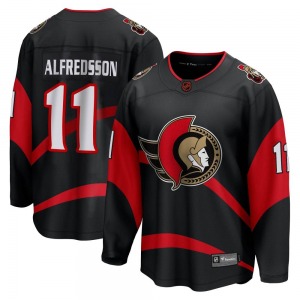 Youth Daniel Alfredsson Ottawa Senators Fanatics Branded Breakaway Black Special Edition 2.0 Jersey