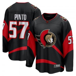 Youth Shane Pinto Ottawa Senators Fanatics Branded Breakaway Black Special Edition 2.0 Jersey