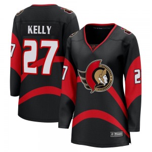 Women's Parker Kelly Ottawa Senators Fanatics Branded Breakaway Black Special Edition 2.0 Jersey