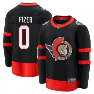 Tarun Fizer Ottawa Senators Fanatics Branded Premier Black Breakaway 2020/21 Home Jersey