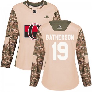 Women's Drake Batherson Ottawa Senators Adidas Authentic Camo Veterans Day Practice Jersey