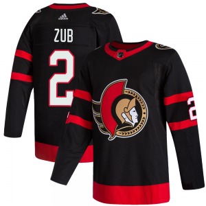 Artem Zub Ottawa Senators Adidas Authentic Black 2020/21 Home Jersey